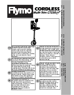 Flymo MULTI-TRIM CT250 Instruction Manual preview