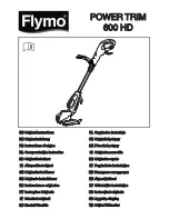 Flymo POWER TRIM 600 HD Original Instructions Manual preview