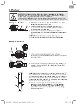 Предварительный просмотр 7 страницы Flymo PowerVac 3000 Operating Instructions Manual