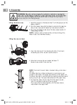 Предварительный просмотр 20 страницы Flymo PowerVac 3000 Operating Instructions Manual