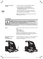 Предварительный просмотр 60 страницы Flymo PowerVac 3000 Operating Instructions Manual