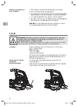 Предварительный просмотр 72 страницы Flymo PowerVac 3000 Operating Instructions Manual