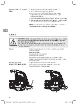 Предварительный просмотр 96 страницы Flymo PowerVac 3000 Operating Instructions Manual