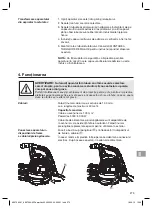 Предварительный просмотр 273 страницы Flymo PowerVac 3000 Operating Instructions Manual