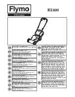 Preview for 1 page of Flymo RE400 Manual