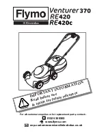 Flymo RE420C Manual preview