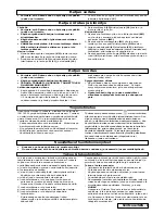 Preview for 15 page of Flymo Sabre Saw Specification Sheet