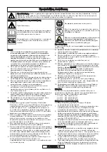 Предварительный просмотр 74 страницы Flymo SAMURAI 1000XT Original Instructions Manual