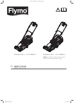 Flymo SimpliStore 300 Li Operator'S Manual preview