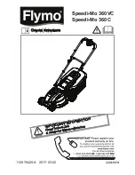 Flymo Speedi-Mo 360C Original Instructions Manual preview