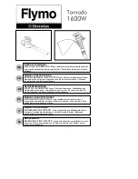 Flymo TORNADO 1600W Instruction Manual preview