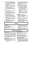 Preview for 4 page of Flymo TORNADO 1600W Instruction Manual