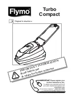 Flymo Turbo Compact TC330 Original Instructions Manual preview