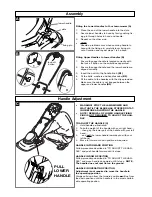 Preview for 4 page of Flymo Turbo Lite 350/400 Operating Manual