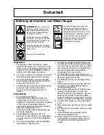 Preview for 19 page of Flymo Twister 2000 Instruction Manual