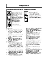 Preview for 51 page of Flymo Twister 2000 Instruction Manual