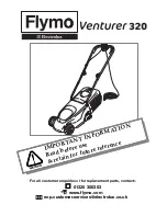 Предварительный просмотр 1 страницы Flymo VENTURER 320 Instruction Manual