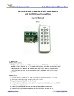 Preview for 1 page of Flyron Technology Co., Ltd. FN-168R User Manual