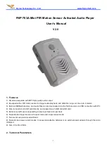 Preview for 1 page of Flyron Technology FNP-703A User Manual