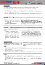 Preview for 2 page of FlySky FGr4B Quick Start Manual