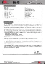 Preview for 2 page of FlySky FGr4S Manual