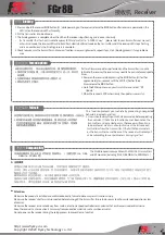 Preview for 2 page of FlySky FGr8B Manual