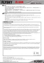 Preview for 3 page of FlySky FS-R4M Quick Start Manual