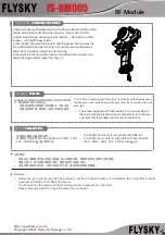 Preview for 2 page of FlySky FS-RM005 User Manual