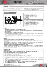 FlySky FTr16S Manual preview