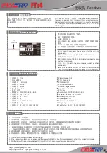 FlySky FTr4 Quick Start Manual предпросмотр