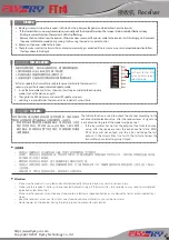 Preview for 2 page of FlySky FTr4 Quick Start Manual