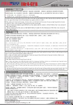 Preview for 2 page of FlySky INr4-GYB Quick Start Manual