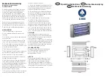 Flystopper GB30 Operating Instructions предпросмотр