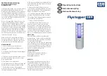 Preview for 1 page of Flystopper GB9 Operating Instructions