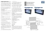 Flystopper HV16 Instruction Manual предпросмотр