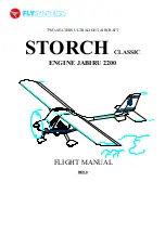 FlySynthesis STORCH CLASSIC Flight Manual preview