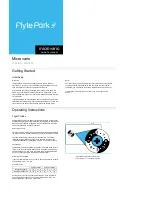 Preview for 1 page of Flyte Park Microvario Owner'S Manual