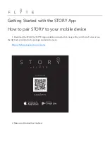 Предварительный просмотр 7 страницы Flyte Story Product Manual