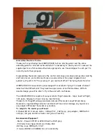 Preview for 2 page of FLYTEAM AcroFlyer 90 Manual