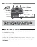 Preview for 7 page of Flyzone B-25 mitchell User Manual