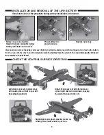 Preview for 8 page of Flyzone B-25 mitchell User Manual