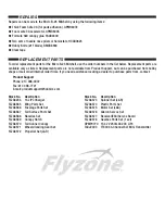 Preview for 12 page of Flyzone B-25 mitchell User Manual