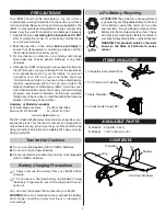 Предварительный просмотр 2 страницы Flyzone Inum Instruction Manual