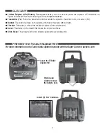 Preview for 4 page of Flyzone Micro Super Cub Manual