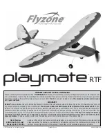 Preview for 1 page of Flyzone PlayMate Instruction Manual