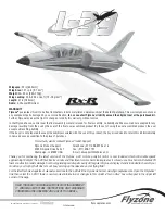 Flyzone Rx-R L-39 Manual preview