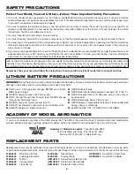 Preview for 9 page of Flyzone Rx-R L-39 Manual