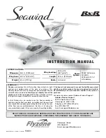 Flyzone Seawind Instruction Manual preview