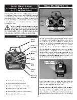 Preview for 12 page of Flyzone Tidewater Instruction Manual