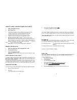 Preview for 2 page of FM Electronics FM4000E Operating Instructions